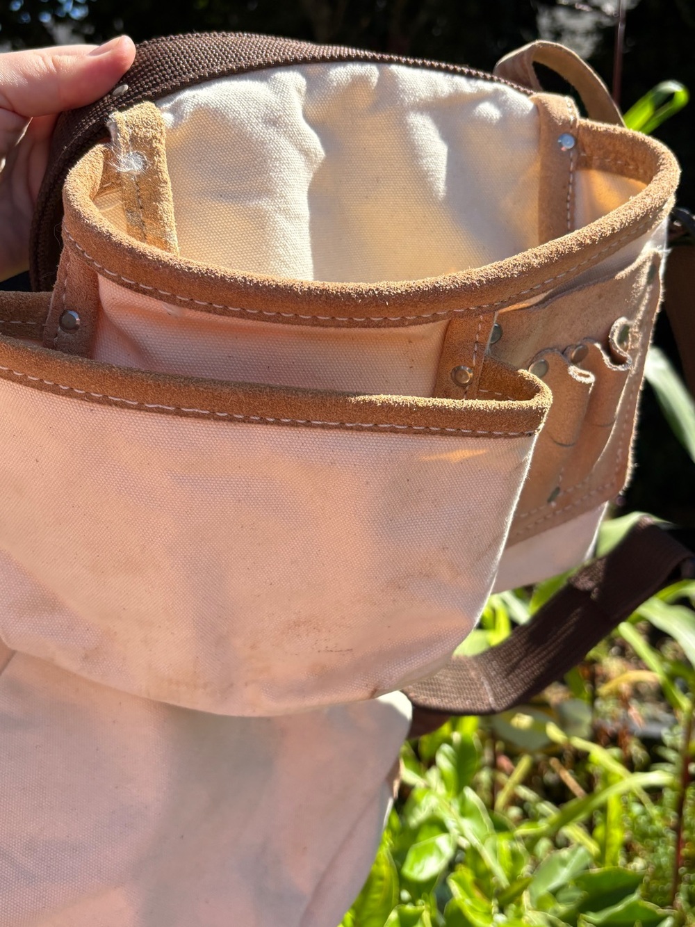 AWP Cotton Canvas & Leather Finisher Tool Belt